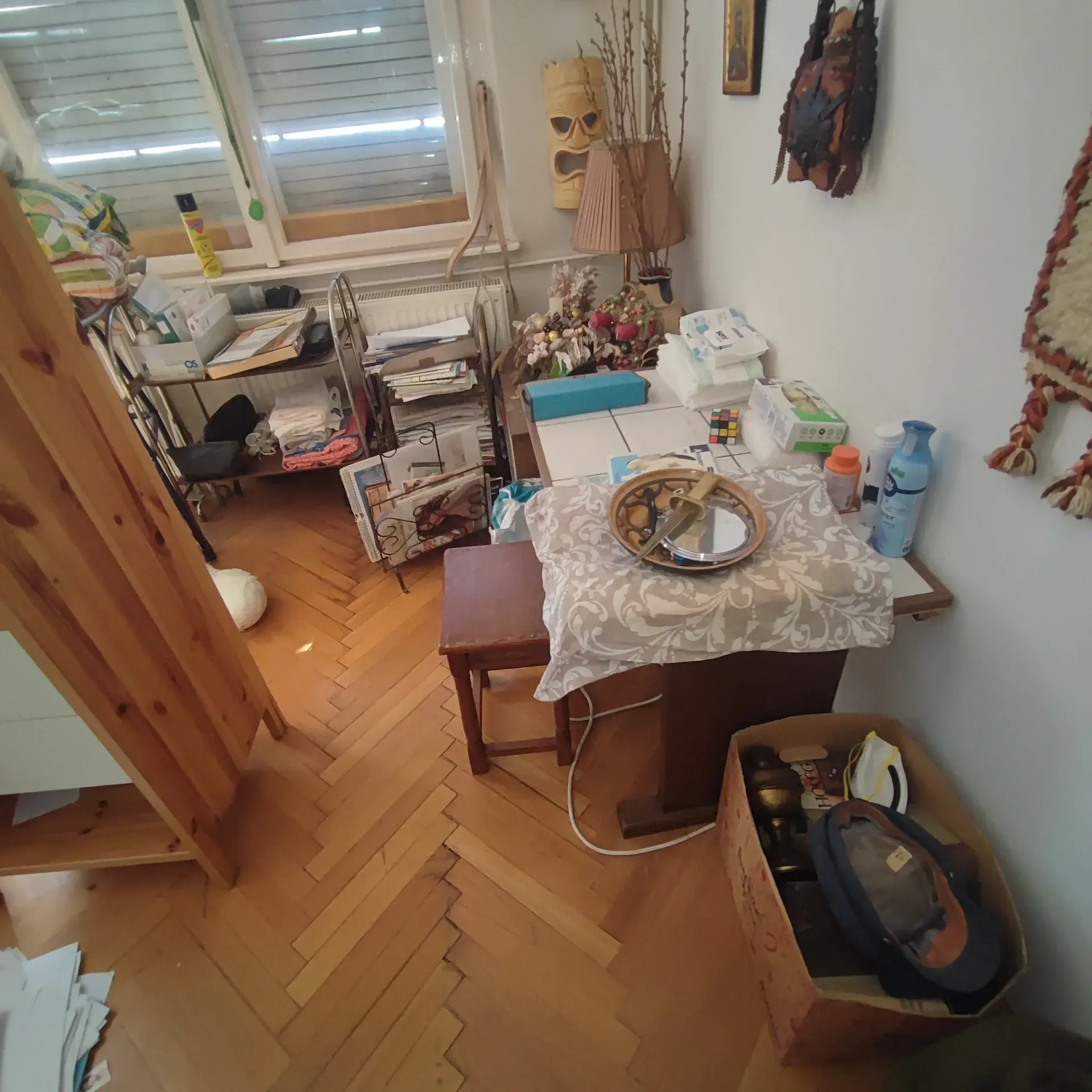 Lomtalanítás – előtte / utána – Bútor Albérlet